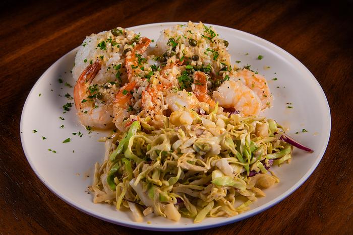 Butter Garlic Shrimp Plate