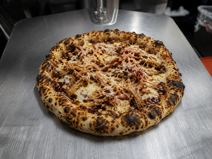 BBQ Pulled Pork Pizza