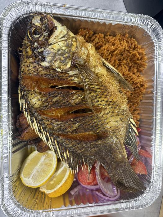 Whole Fried Tilapia, Small (2)