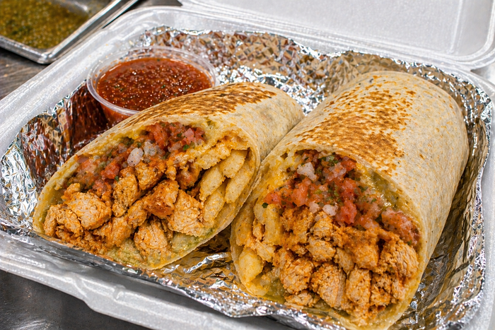 California Chicken Burrito