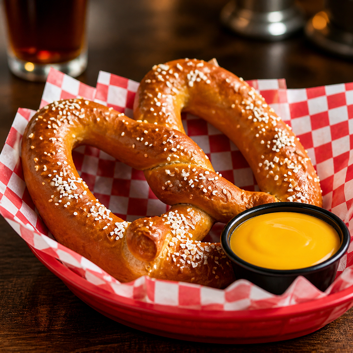 Jumbo Pretzel and Nacho Cheese