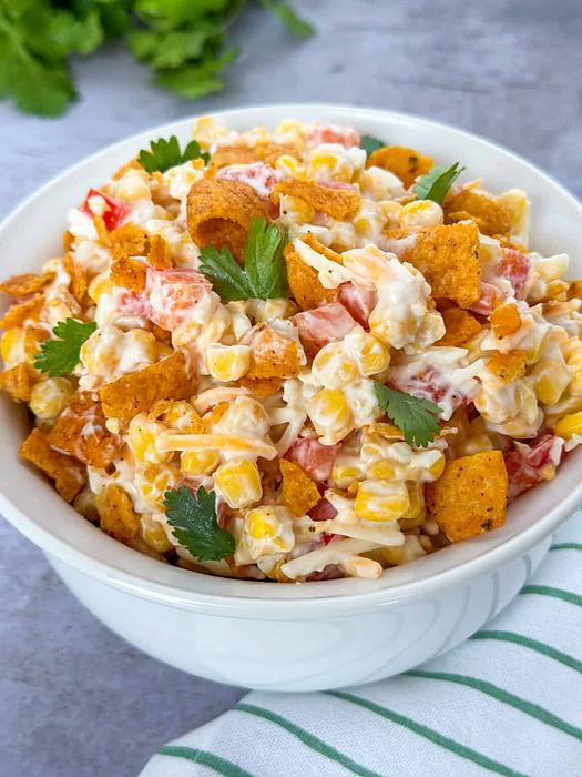Barbecue Ranch Frito Corn Salad