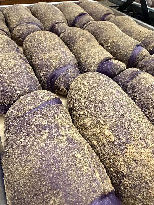 Ube Spanish Bread