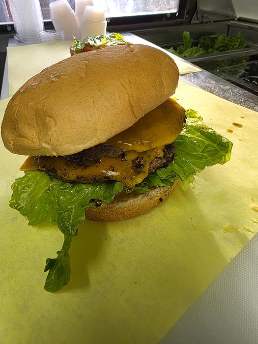 The Hungry Lion Signature Burger