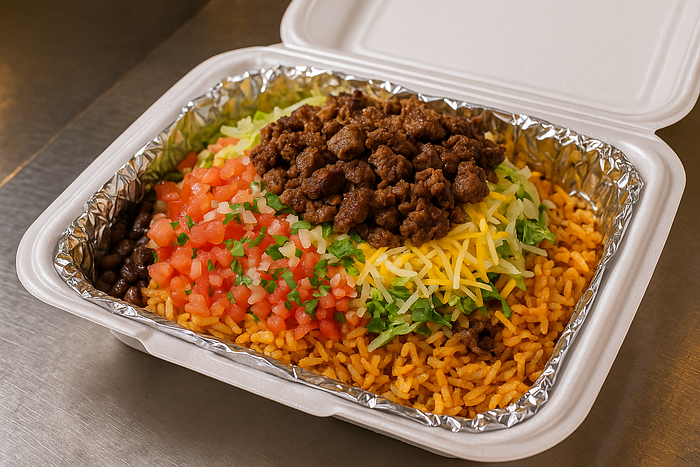 Mexican Rice Bowl w/meat