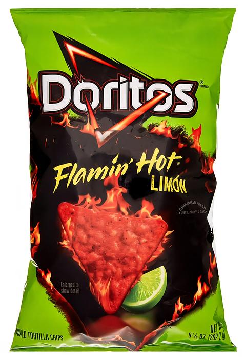 Doritos Flaming Hot Limón