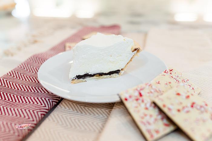 Peppermint Bark slice