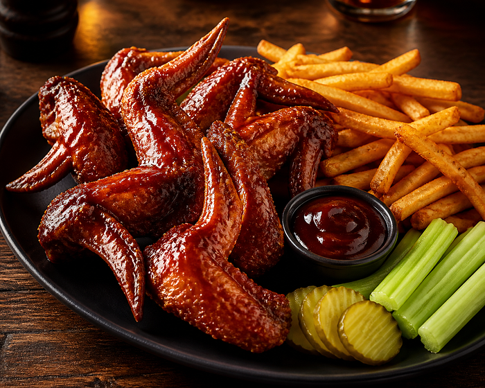 Hen-Rock BBQ Chicken Platter