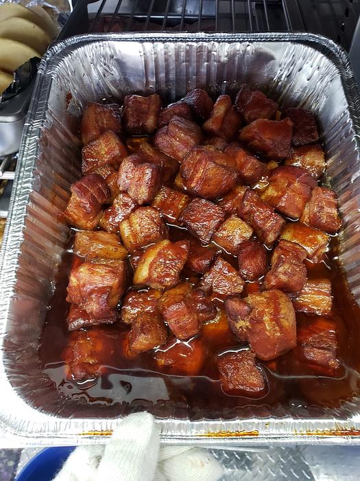 Smoked Pork Belly Candy (Burnt Ends)
