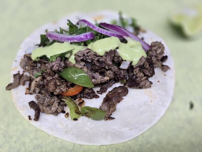 Taco de Beef Fajita