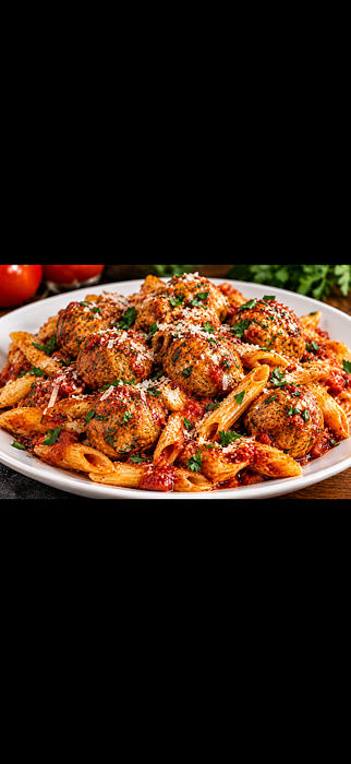 Turkey meatballpasta