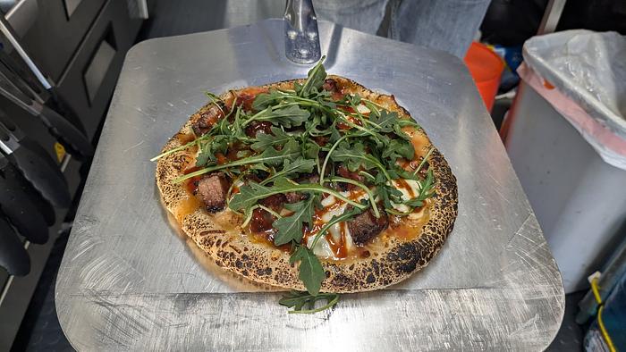Smoked Brisket Pizza