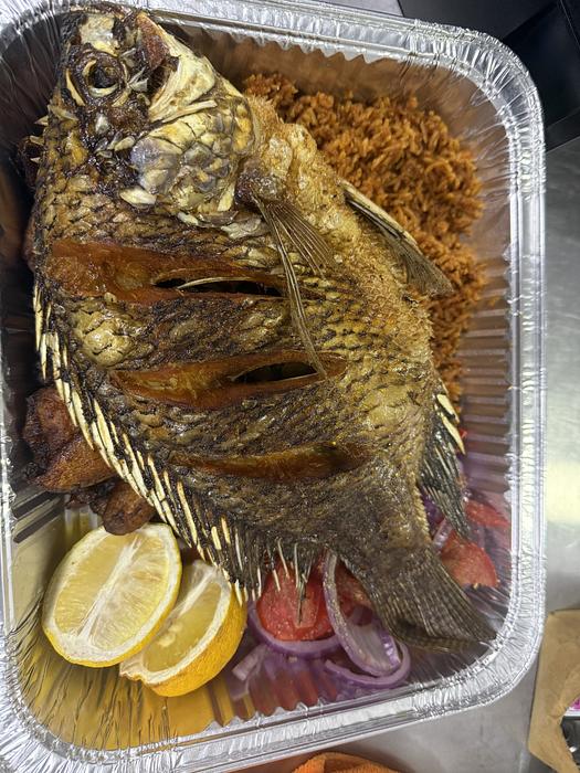 Whole Fried Tilapia, Small (2)