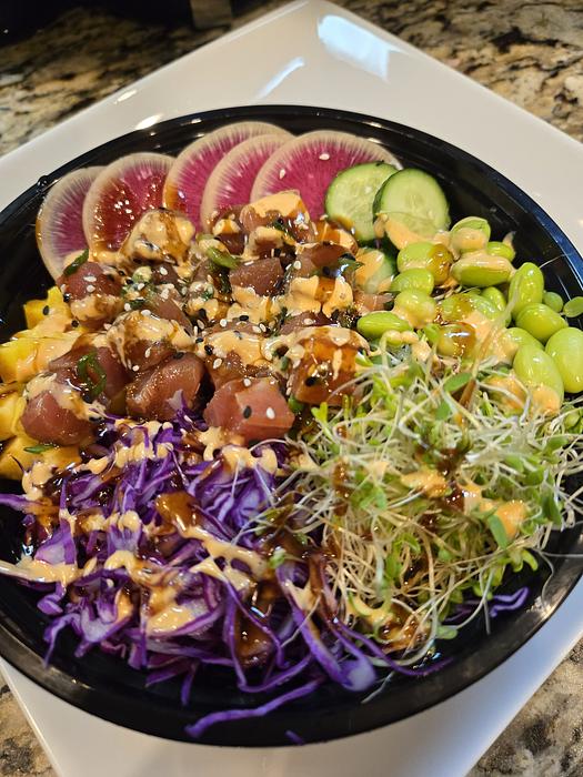 Ahi Tuna Poke Bowl