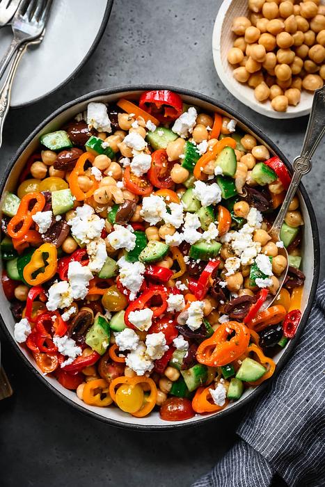 Greek Chickpea Salad