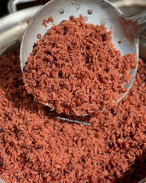 Waakye Rice (Small Tray)