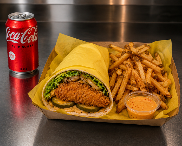 Combo Crispy Tender Wrap 🌯