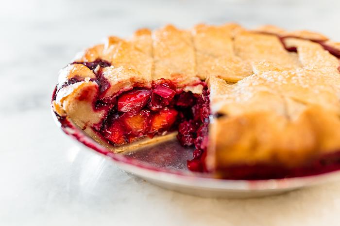 6" Blackberry Chai Pear