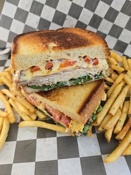 Fig and Chèvre Turkey Melt