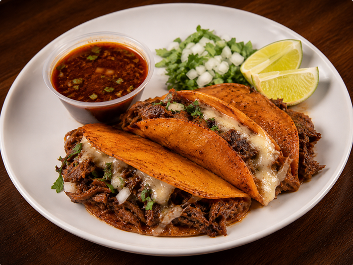 Brisket Birria Tacos