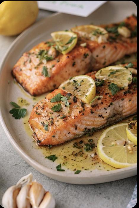 Salmon platter