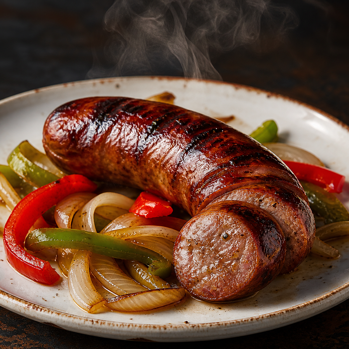 Beef Sausage platter