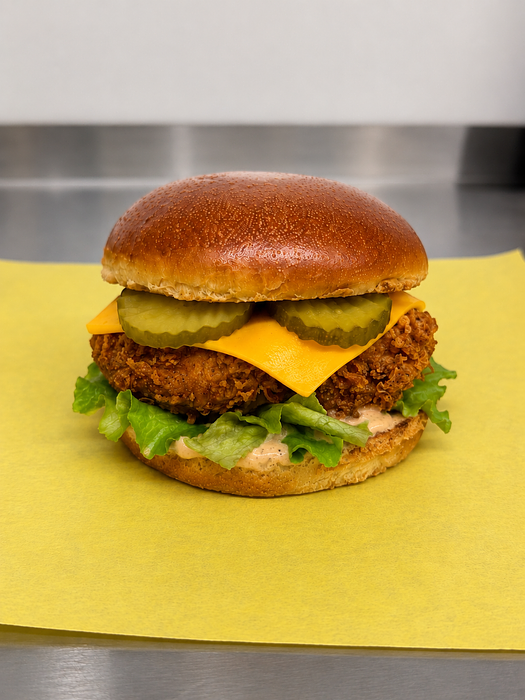 Cluckin' Classic Burger