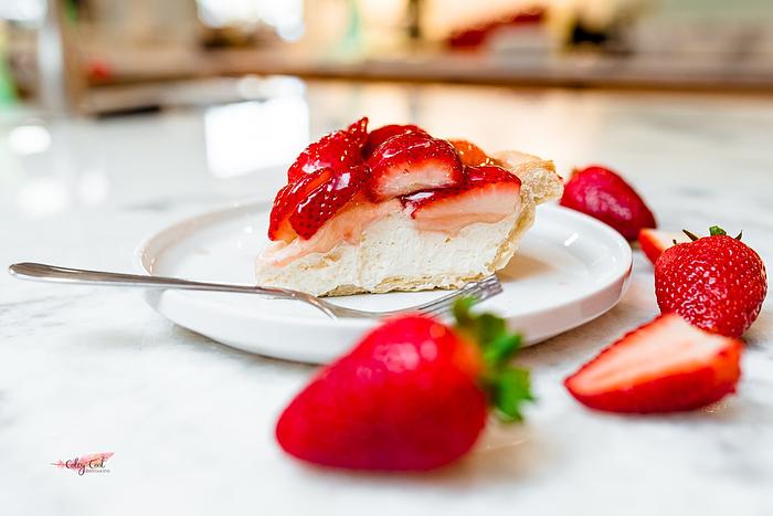 Strawberry Cheesecake slice