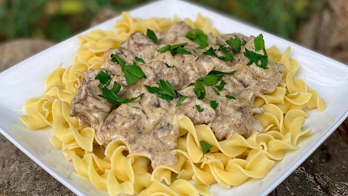 Beef Stroganoff 