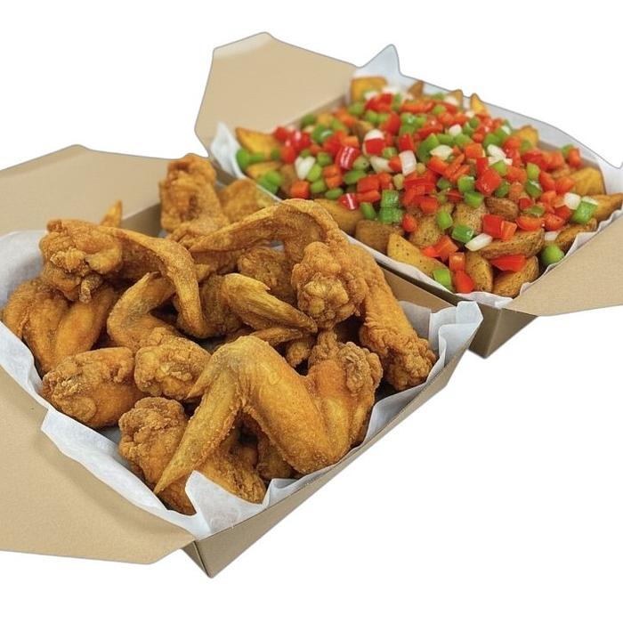 5 Wings & Homefries Box